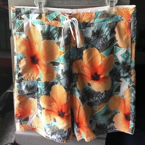 Old Navy board shorts.
